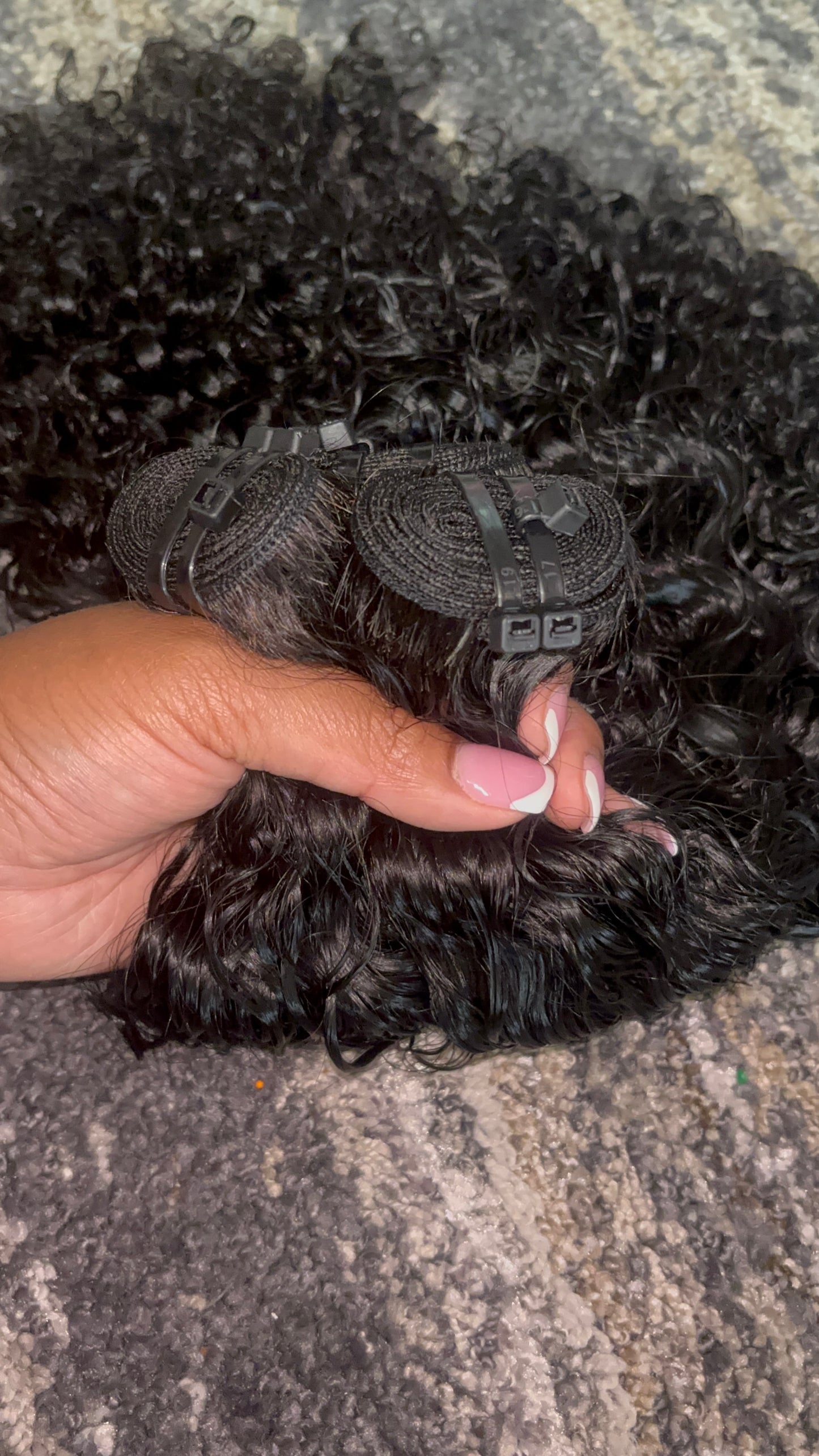 Burmese Curly Hair Extensions