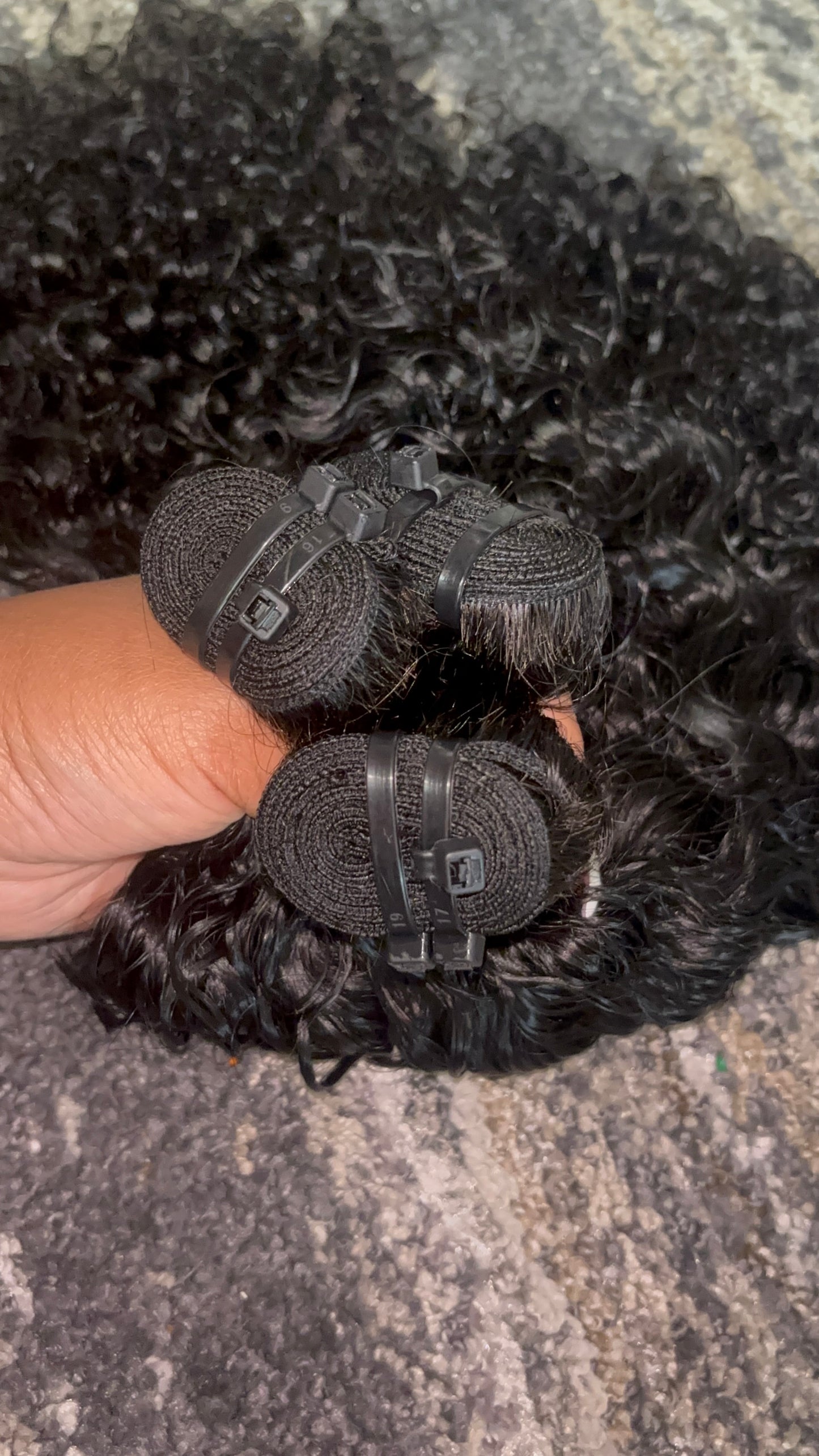 Burmese Curly Hair Extensions