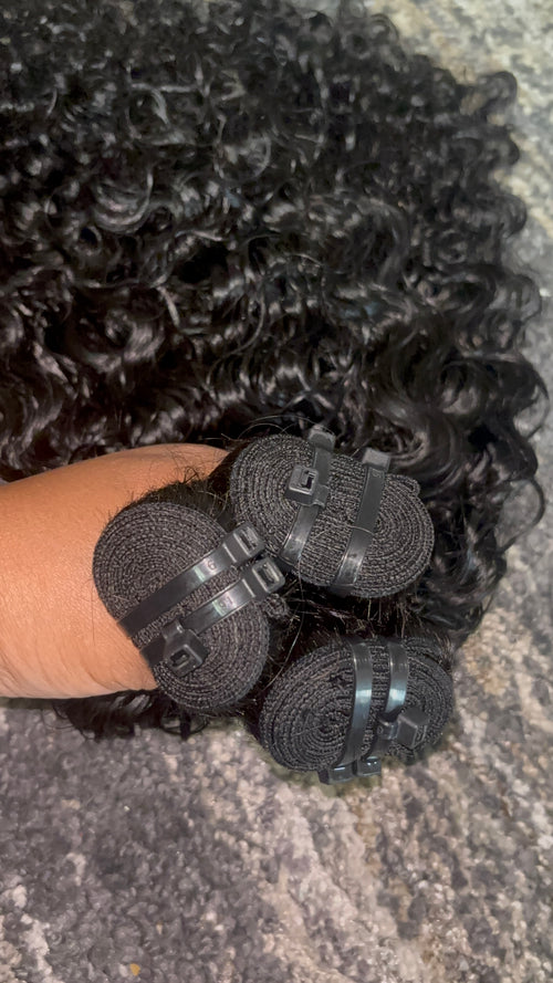 Raw Vietnamese curly  Bundles
