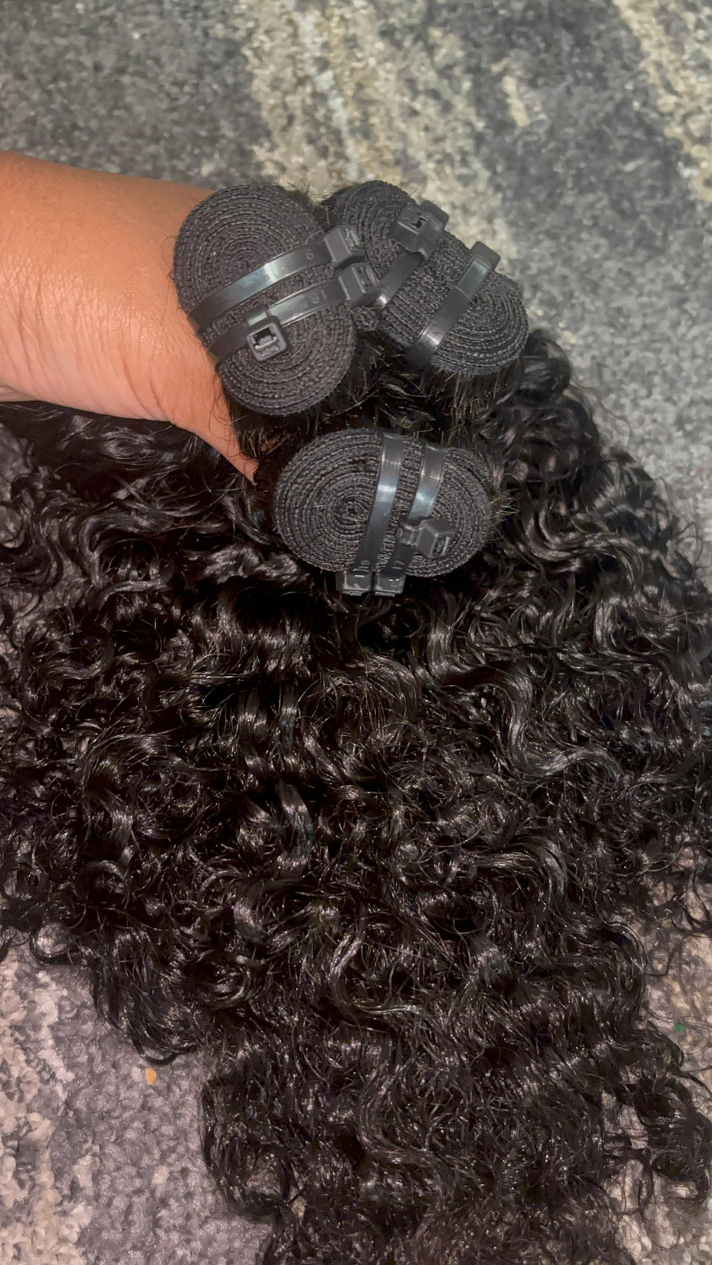 Raw Vietnamese curly  Bundles